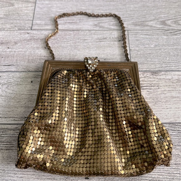 Vintage Handbag Mesh Purse Whiting & Davis - Picture 1 of 5